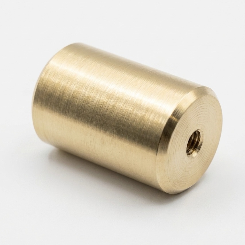 Mosiężny uchwyt meblowy gałka złota 13mm