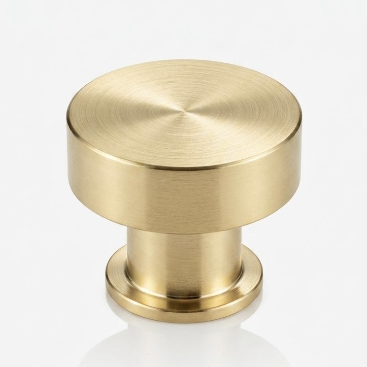 Mosiężny uchwyt meblowy gałka złota 30mm